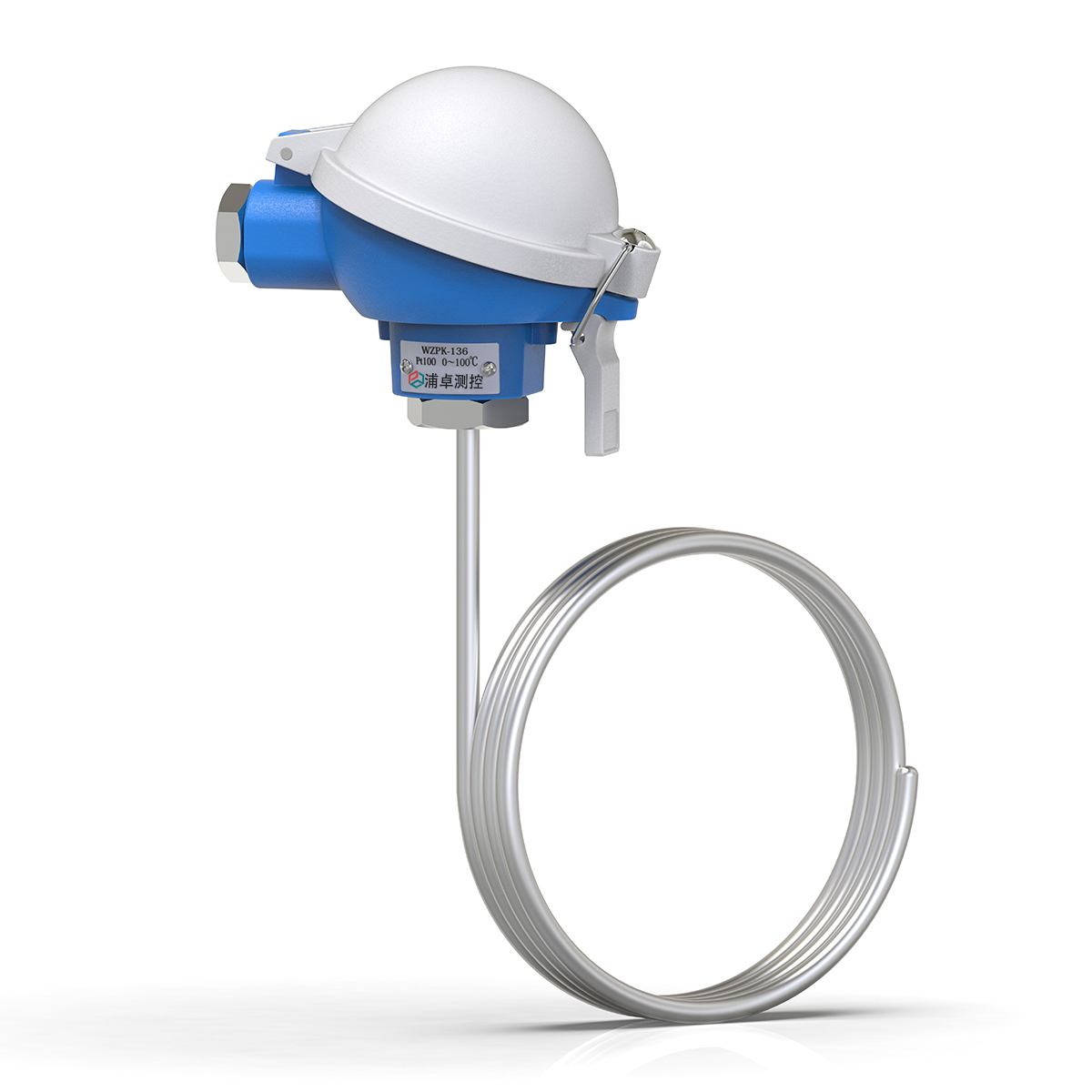 Transmisor de temperatura de resistencia térmica blindada