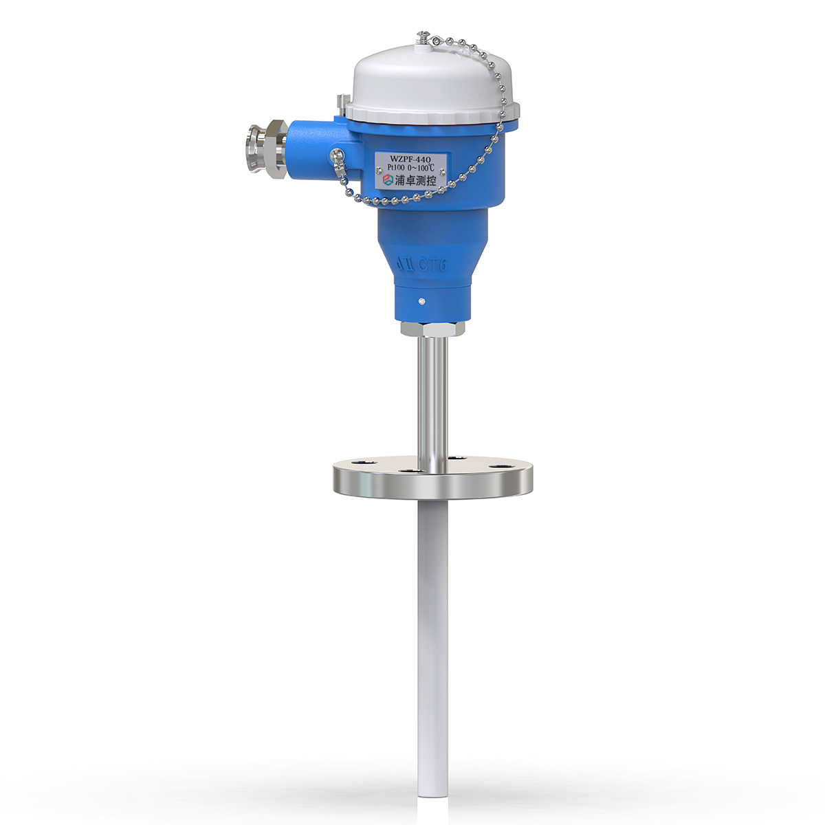 Transmisor de temperatura de resistencia térmica anti-explosión y anticorrosión