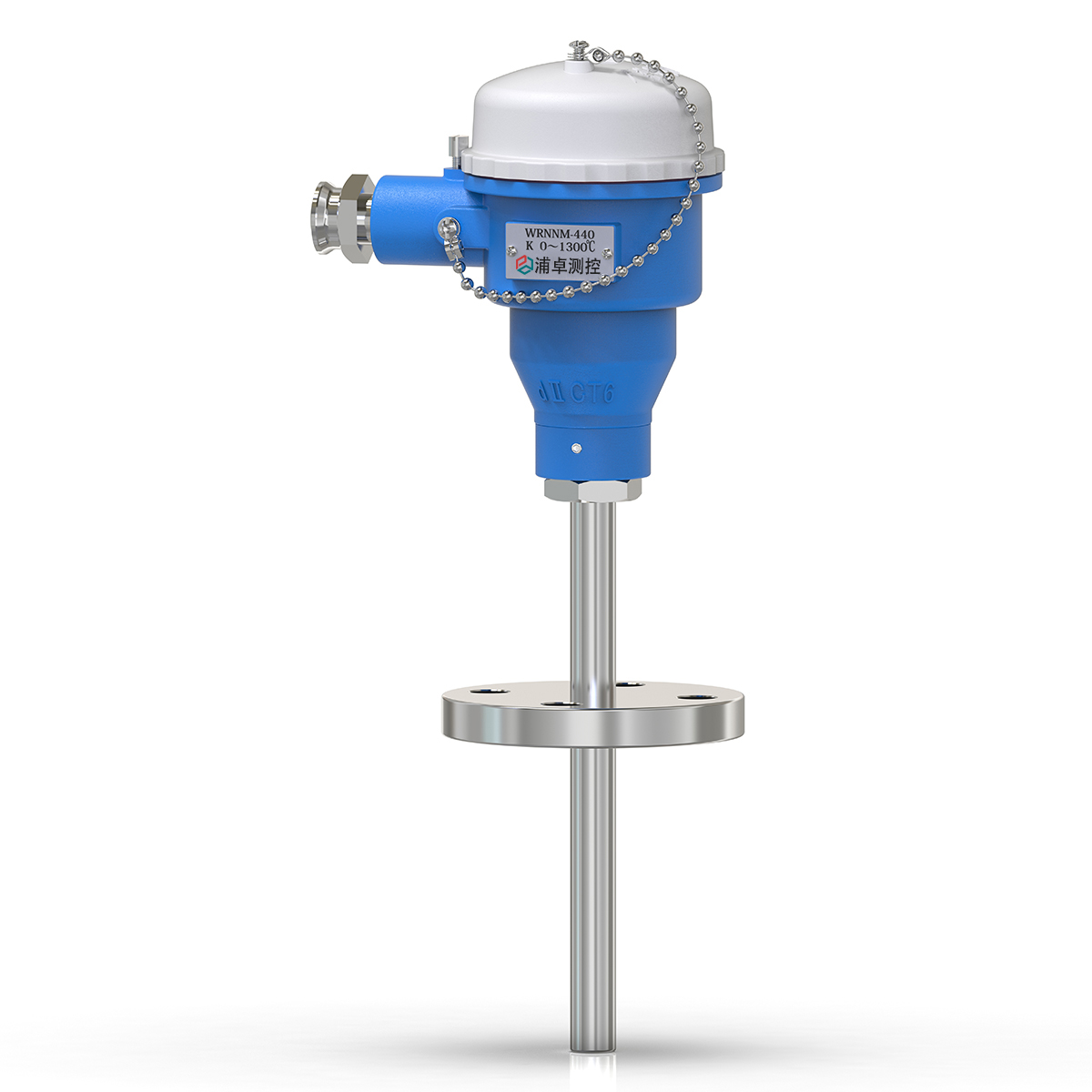 Transmisor de temperatura de termopar anti-explosión y resistente al desgaste
