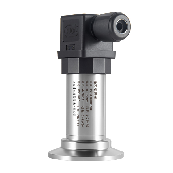 Modelo PZB100 Transmisor de presión sanitario de membrana plana