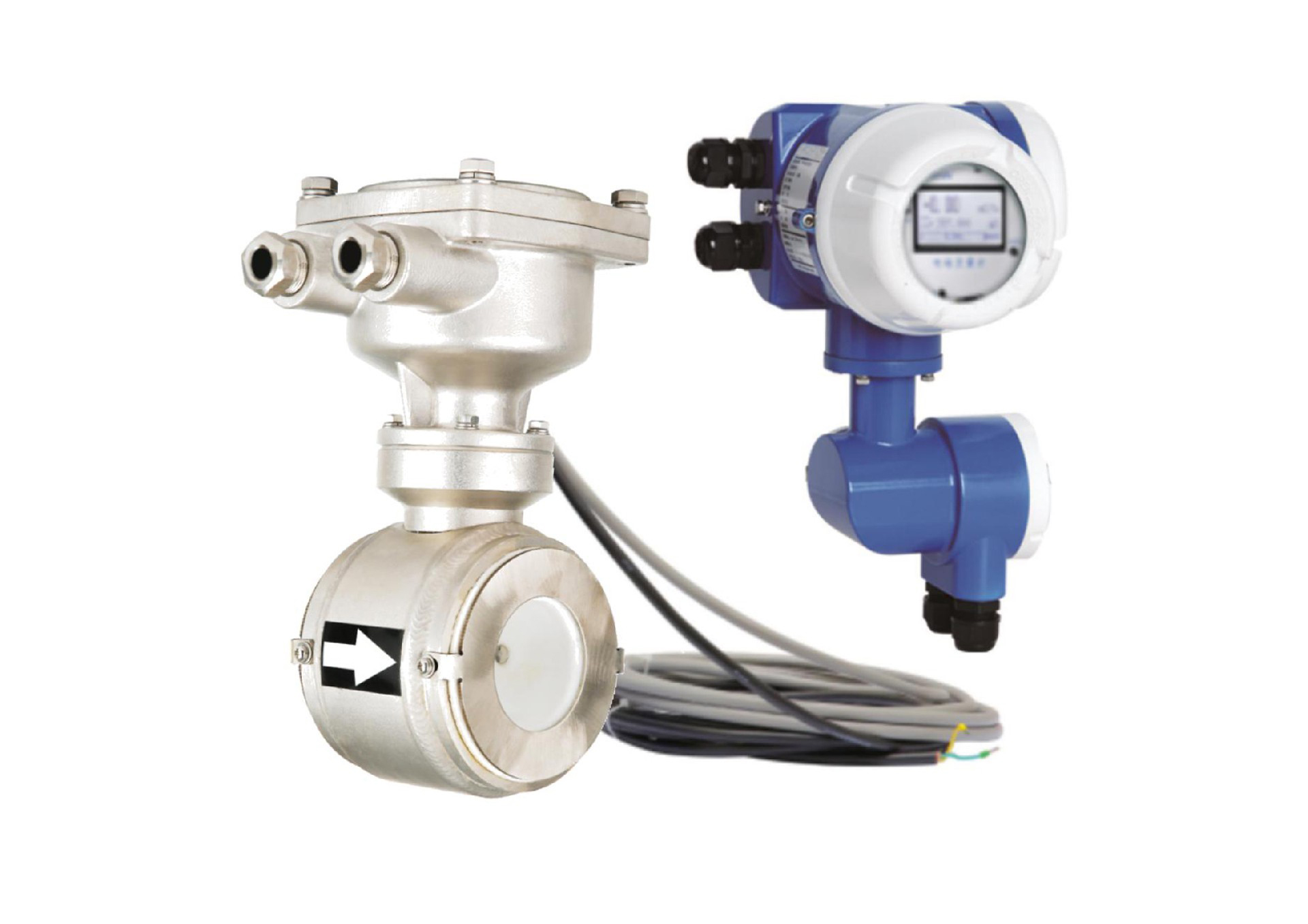 分离式电磁流量计